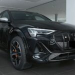 Front view from Audi E-Tron for long-term rental