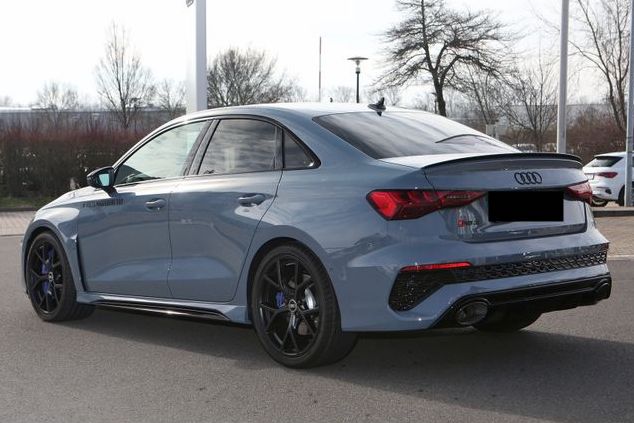 site view form Audi RS3 long-term rental