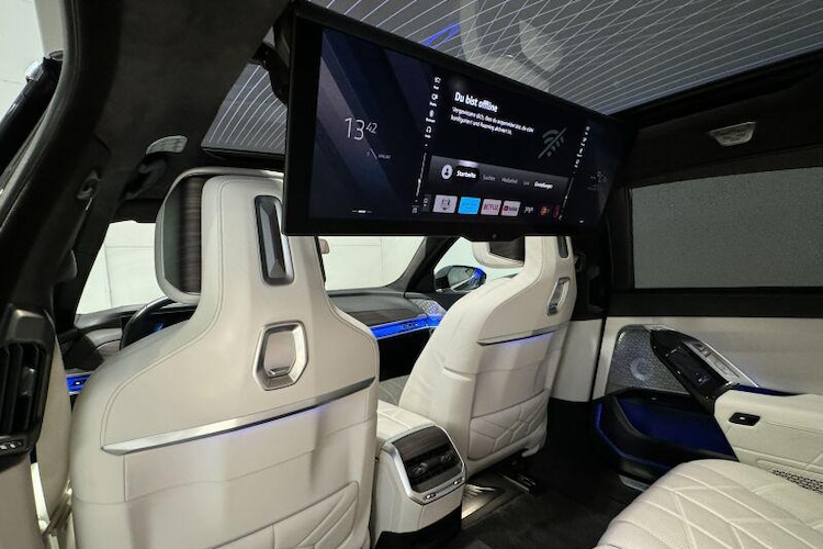 Interieur back from BMW i7 xDrive60 in Stuttgart