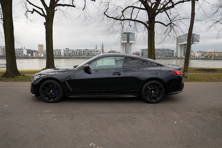 Site view from BMW M4 Competition in Cologne