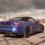 site view from BMW M4 Competition Convertible in Stuttgart