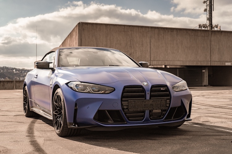 Rent a BMW M4 Competition Convertible in Stuttgart