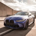 Fornt site from BMW M4 Competition Convertible in Stuttgart