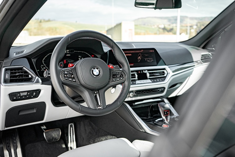 Interieur from BMW M4 Competition Convertible in Stuttgart