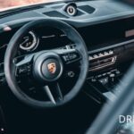 Interieur view from Porsche 992 Carrera GTS in Kassel