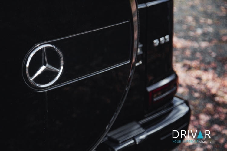 front from Mercedes G63 AMG in Kassel
