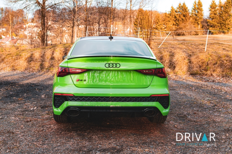back site from Audi RS3 Sedan in Kassel