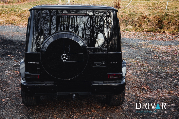 back site from Mercedes G63 AMG in Kassel
