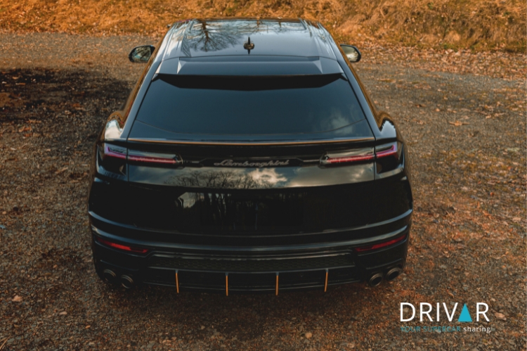 back site from Lamborghini Urus in Kassel