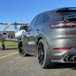 back site from Porsche Cayenne Turbo in Freiburg