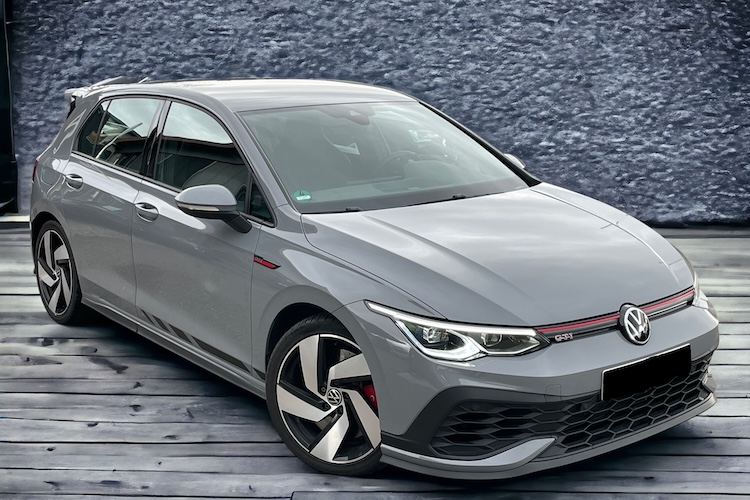 Front view from Golf 8 GTI in Ulm