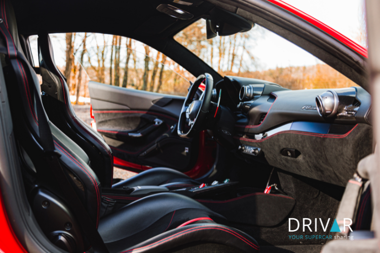 Interieur from Ferrari F8 Tribute in Kassel