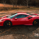 site view from Ferrari F8 Tribute in Kassel