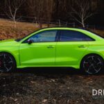 site view from Audi RS3 Sedan in Kassel