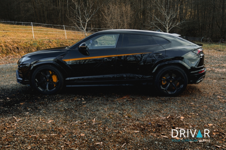 site View from Lamborghini Urus in Kassel