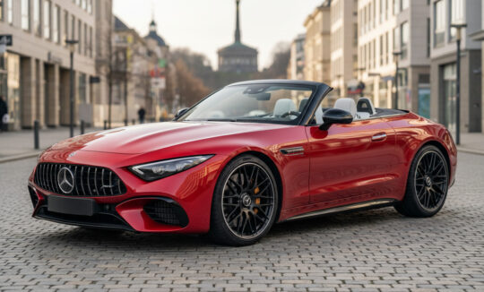 Rent a Mercedes SL63 AMG Hero