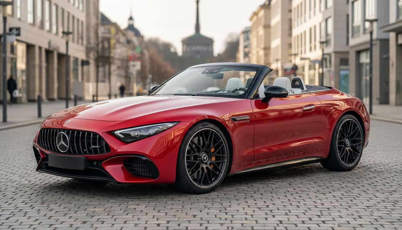 Rent a Mercedes SL63 AMG Hero