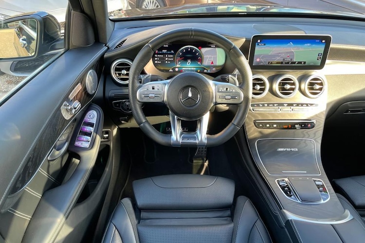 Interieur driver from Mercedes GLC 63 AMG in Freiburg