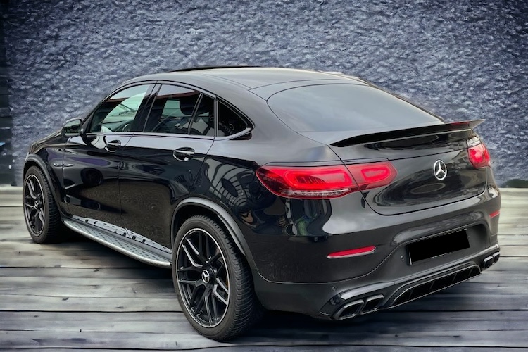 back site from Mercedes GLC 63 AMG in Freiburg