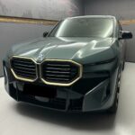 Front view from BMW XM long-term rental