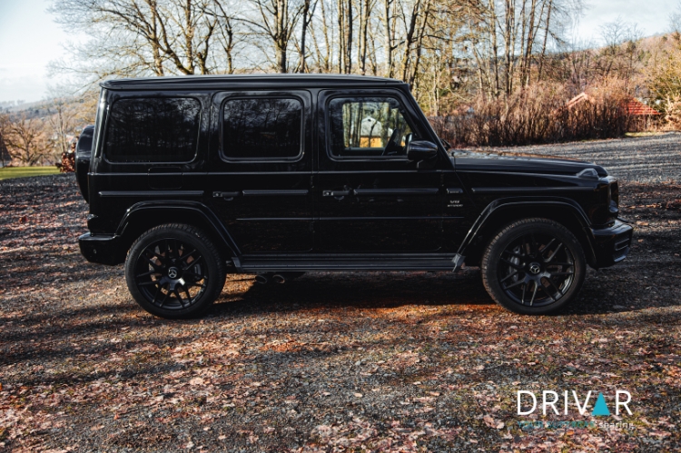 Site view from Mercedes G63 AMG in Kassel