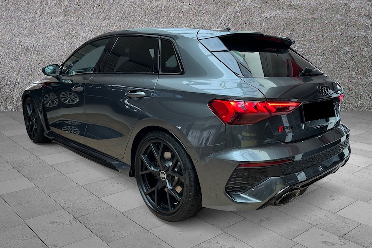 site view Audi RS3 Sportback long-term rental