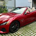 site view form Maserati Gran Cabrio Sport in Stuttgart
