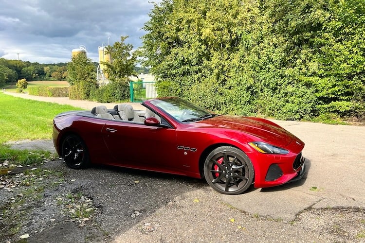 site form Maserati Gran Cabrio Sport in Stuttgart
