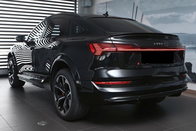 back site from Audi E-Tron for long-term rental