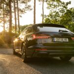 site view from Audi S6 ABT Avant long-term rental
