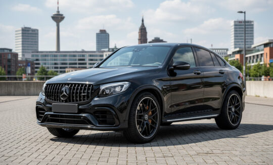 Rent a Mercedes GLC63 S AMG in Dortmund Hero