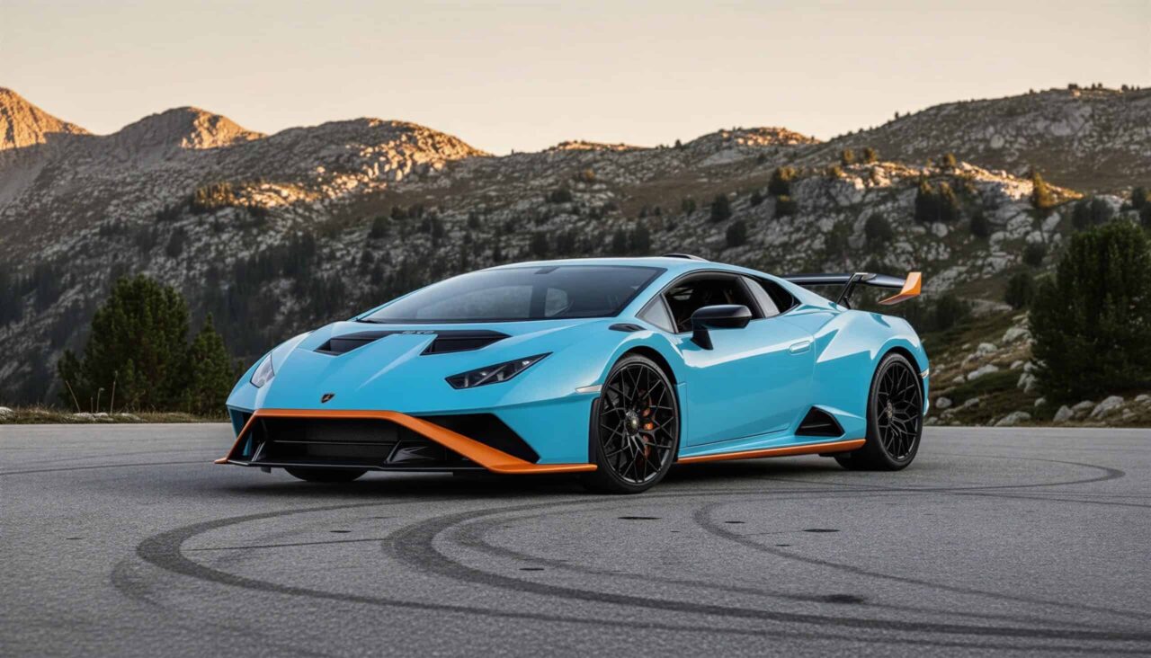 Rent a Lamborghini Huracan STO