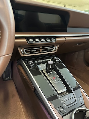 Interieur from Porsche 992 Carrera GTS in Munich