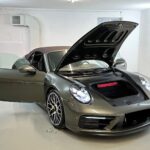 fornt site from Porsche 992 Carrera GTS in Munich