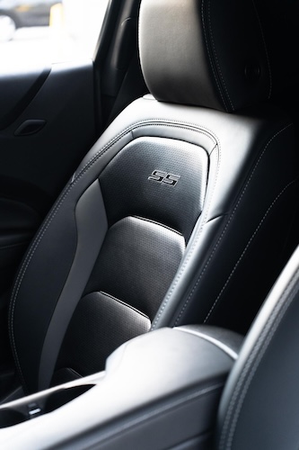 Seat of Chevrolet Camaro SS V8 in Bonn