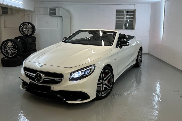 rent a Mercedes S500 Convertible in Munich