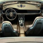 inside view from Porsche 992 Carrera GTS in Munich