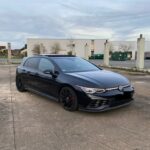 Side of VW Golf 8 GTI rent in Frankfurt
