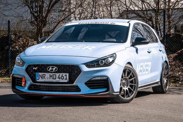 Tourist drive with Hyundai I30N Performance on the Nürburgring