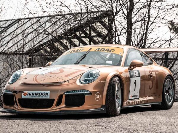 Porsche 911 GT3 CUP race taxi at the Nürburgring
