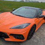 Front view from Corvette C8 Targa in Hannover