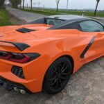 back site from Corvette C8 Targa in Hannover