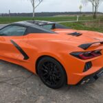 site view from Corvette C8 Targa in Hannover