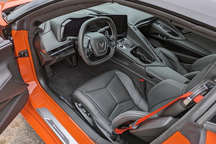 Interieur from Corvette C8 Targa in Hannover