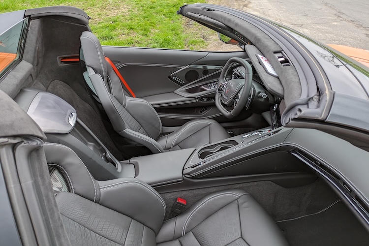 Interieur from Corvette C8 Targa in Hannover