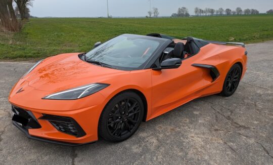 Rent a Corvette C8 Targa in Hannover