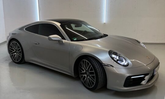 site view from Porsche 911 Carrera S in Munich