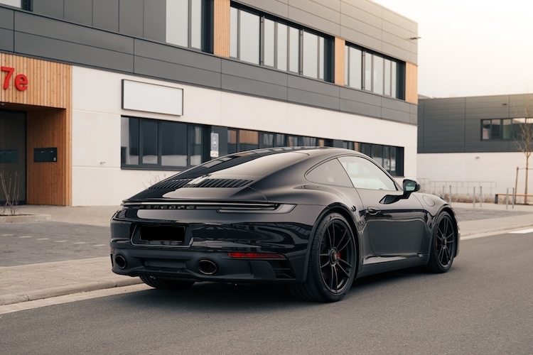 site view from Porsche 911 Carrera GTS in Ingolstadt