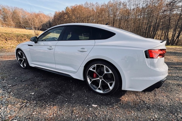 Backside of Rent a Audi RS5 Sportback in Kassel