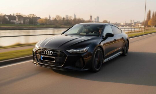 Audi RS7 in Frankfurt Hero